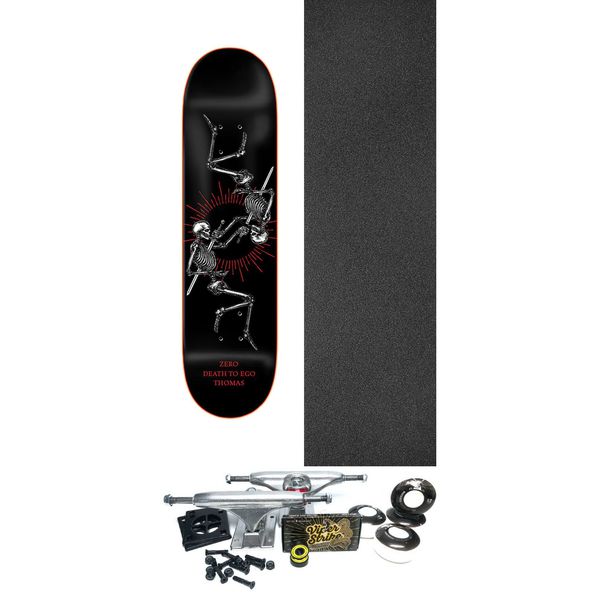 Zero Skateboards Jamie Thomas Micah 3 Skateboard Deck - 8.5" x 32.3" - Complete Skateboard Bundle